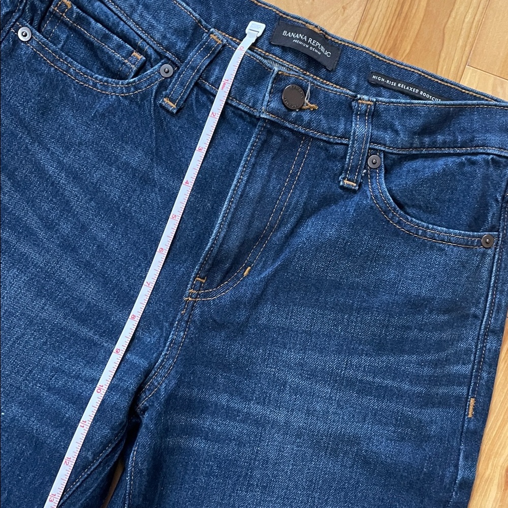 NWOT Banana Republic High Rise Relaxed Bootcut Jeans size 26 - Picture 10 of 11
